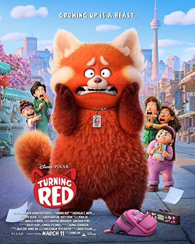 Póster sobre lienzo de Turning Red 3 z18475 A0, material de lienzo plano, enrollado, sin marco (119/84 cm), póster de película de película, decoración de pared, arte, actor, actriz, regalo, anime,