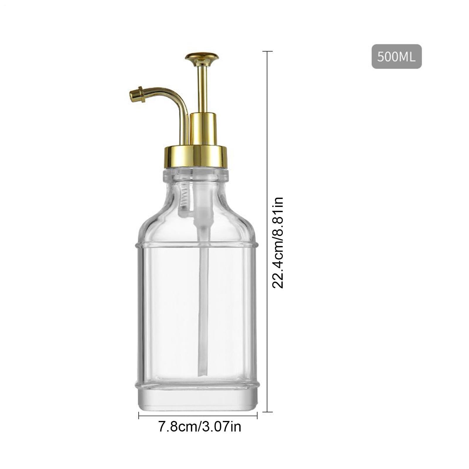 Dispenser per Sciroppo | Dispenser per Sciroppo da Bar Caffetteria | Bottiglia Trasparente con Etichette per Salse Ketchup Sapone | Cucina Ristorante Bar Club Dessert Chef Bevande Appassionati Party