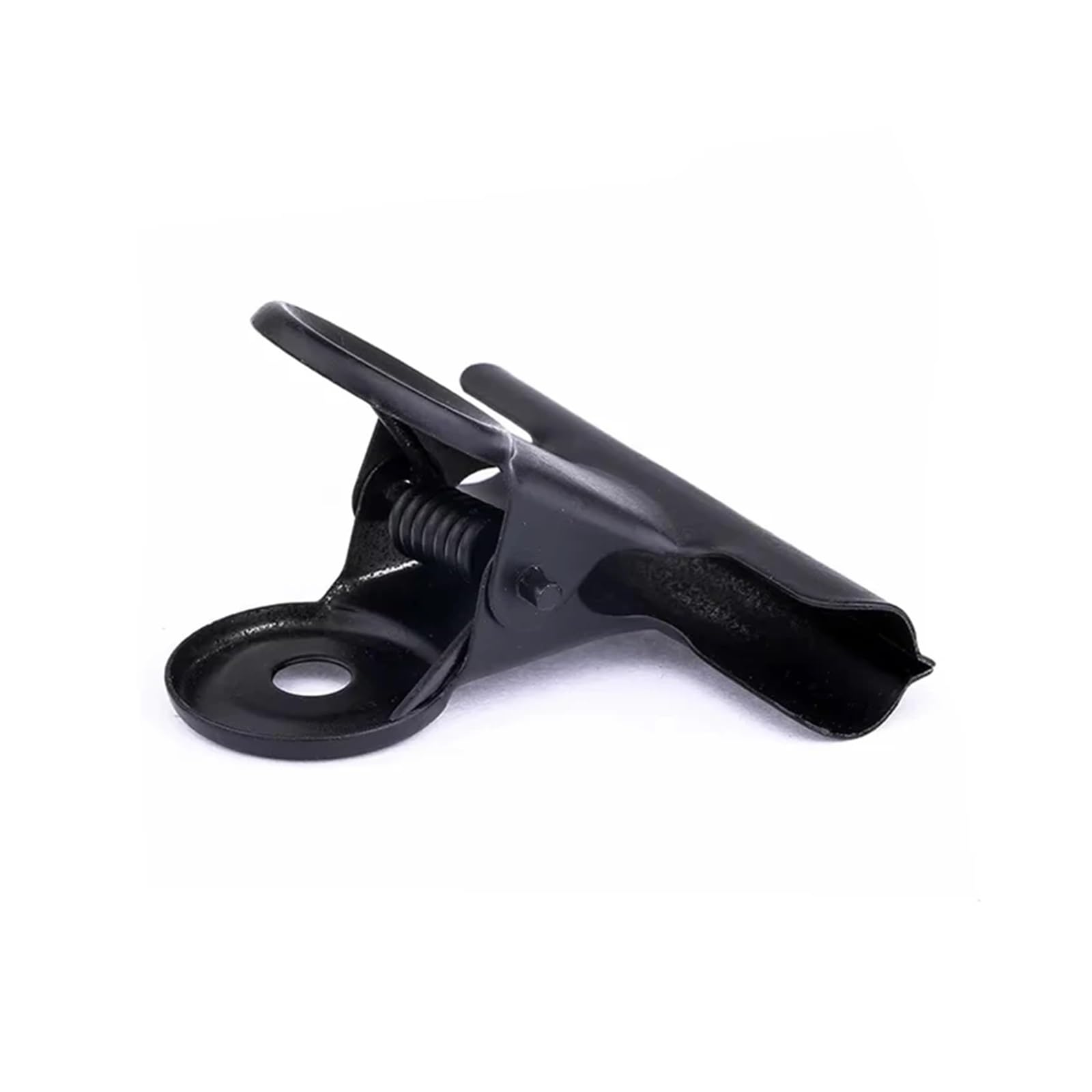 Foldback Klammern 10er-Pack Büroklammern aus schwarzem Metall for Büromaterial, kleine Buchbefestigungsklammern, Skizzenbrettklammern, Haushaltsbedarf(75mm-10P)