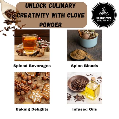 Naturevibe Botanicals Clove Powder (1lbs) | Non GMO and Gluten Free | Indian Spice (16 Ounces) - Thumbnail 7