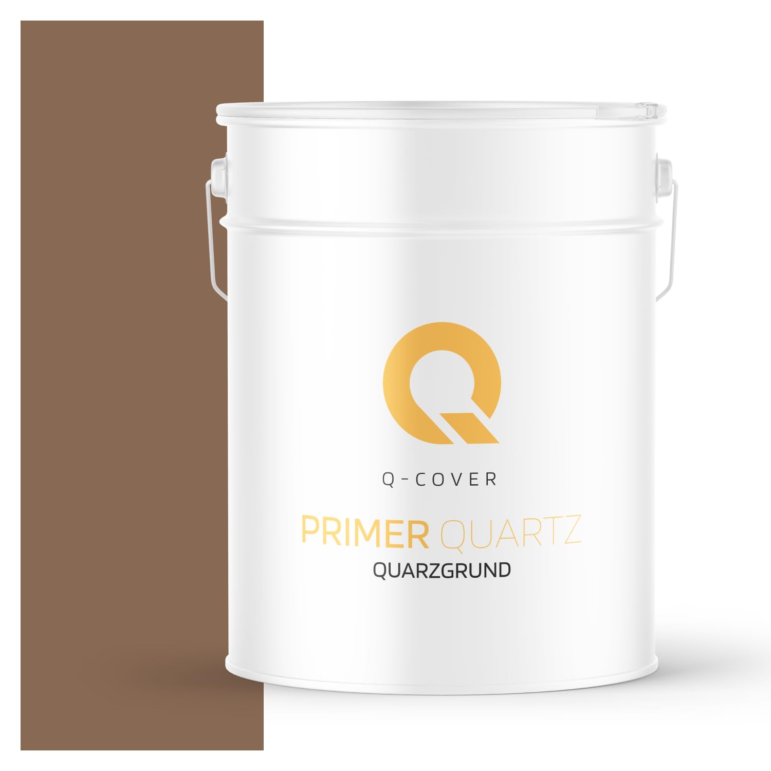 Quarzgrund für Dekorativer Putz mit Mica Braun D815 15KG | Acrylatdispersion Grundiermittel Innen & Außen für Wände und Decken Grundierung Schutz Mosaikputz ca. 0,3-0,4 KG/m2