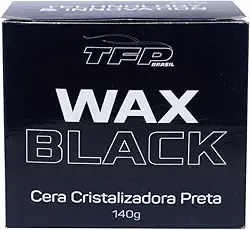 Cera Automotiva Cristalizadora Wax Black 140g - TFP
