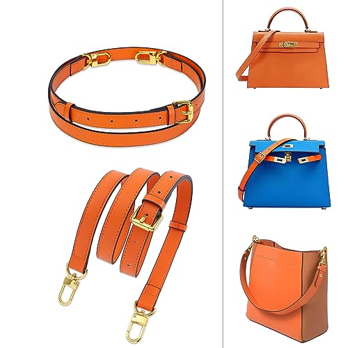 Image of Leather Purse Strap Replacement Crossbody Handbag Long Adjustable