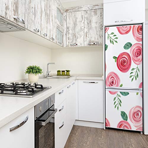 Etiqueta engomada del refrigerador autoadhesiva 70x190 cm rosa 4