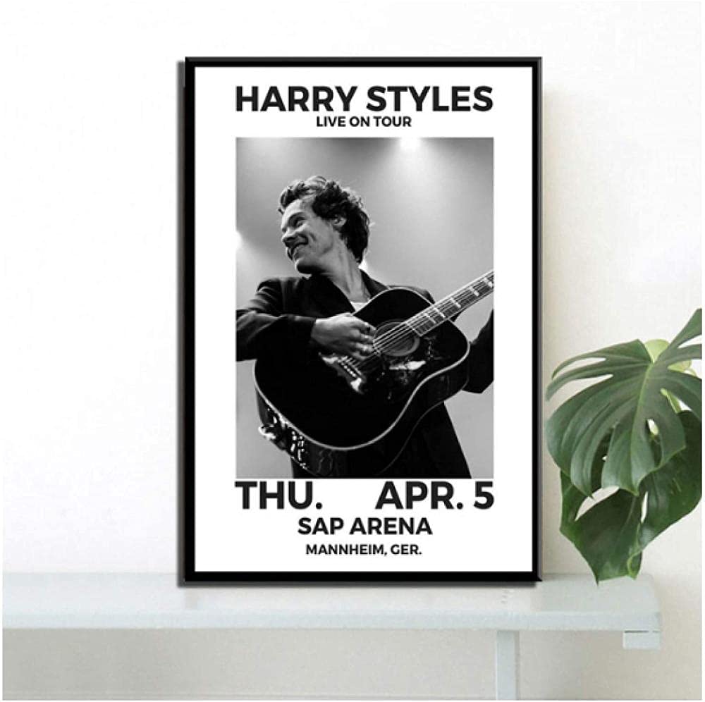 ERUZO 5D Diamond Painting Cross Stitch Harry Styles 2018 Music World Tour Live Singer Star Art Home Wall Decoration 40x50cm