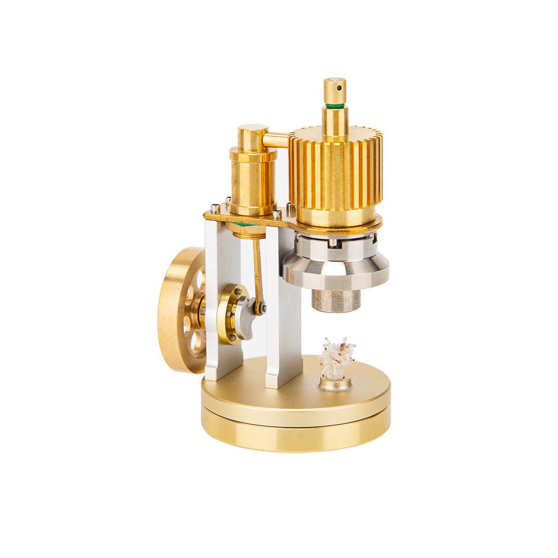 ToyGhillied Stirlingmotor Bausatz, Miniatur-Freikolben Heißluft Sterling Mini Engine Motor Bausatz, Ringbom Externe Verbrennung Engine Kit, Dampfmaschine für Technikbegeisterte DIY Experiment
