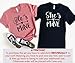 I'm His She's Mine Couples Shirts, Cute Valentine Matching Outfits for Husband, Wife, Boyfriend, Girlfriend, for Him and Her, Honeymoon Shirts. Multicolor
