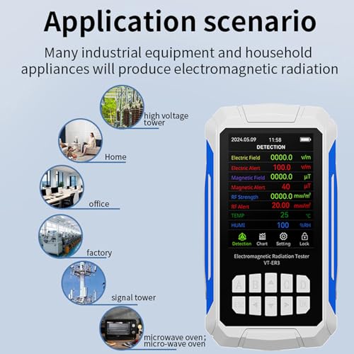 Detector de Campo Electromagnético Gavigain EMF miniatura 3