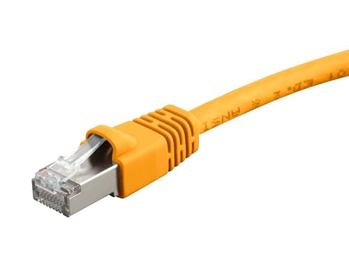 Miniatura 14 de Monoprice - Cable de conexión Ethernet Cat6A 30 pies, negro, doble blindado (S/FTP) 26AWG 10G cable de cobre desnudo puro, RJ45 sin enganches, serie