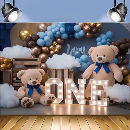 Fondo decorativo globo aire caliente 7x5 pies miniatura 6