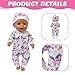 14-18 Inch Baby Doll Clothes 5 Sets Accessories Dress with Hats Socks for New Born 43cm Toy Baby Doll 14-16 Inch/15 Inch/18 Inch/Girl&Boy