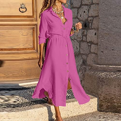 Shirts Dress for Women UK Elegant Chic Laple Single Breasted Drawstring Tunic Dress Casual Loose Short Sleeve Linen Dress Lightweight Breathable Solid Beach Holiday Maxi Dress, Hot Pink 49, L : Amazon.ie Shirts Dress for Women UK Elegant Chic Laple Single Breasted Drawstring Tunic Dress Casual Loose Short Sleeve Linen Dress Lightweight Breathable Solid Beach Holiday Maxi Dress, Hot Pink 49, L : Amazon.ie