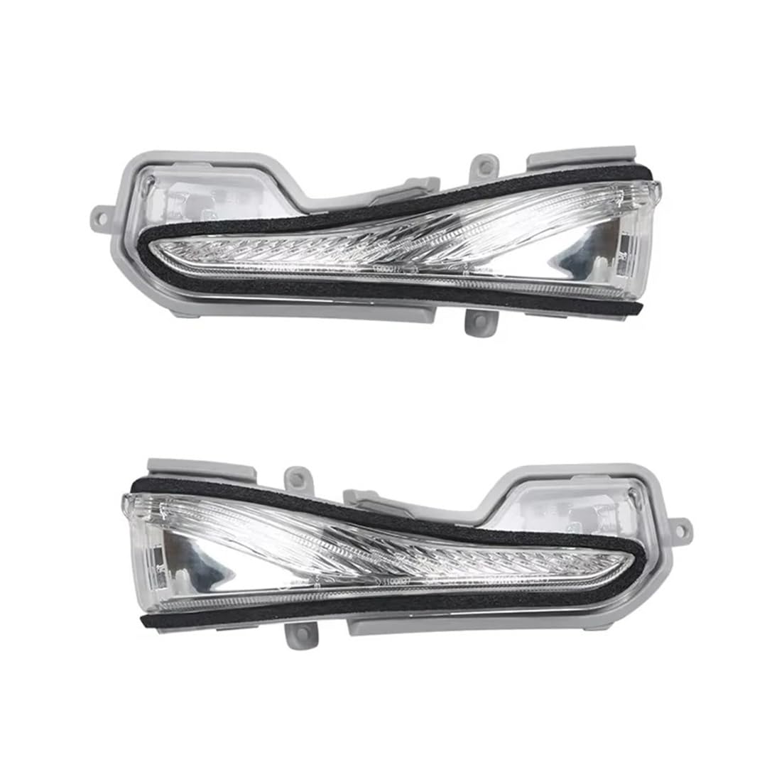 Rufutle Side Marker Lights for Infiniti Q50 Q50L 2015-2022, Rearview Mirror Marker Lamp Side Mirrors Turn Signal Light 261604GA0A/261654GA0A