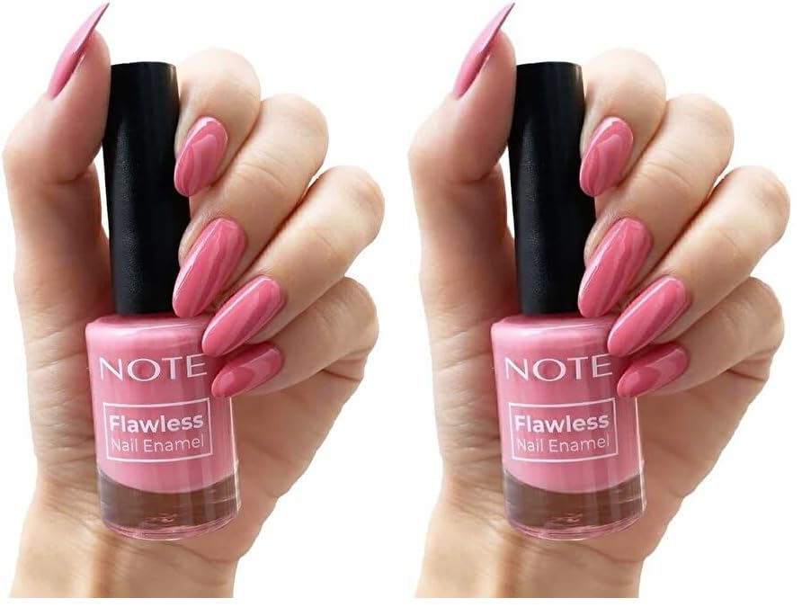 Note Nail Flawless Oje 80 Confetti Candy, Pembe (2 paketi)