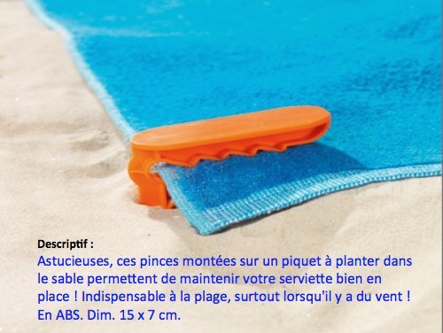 TOWEL - Pinze per telo da spiaggia