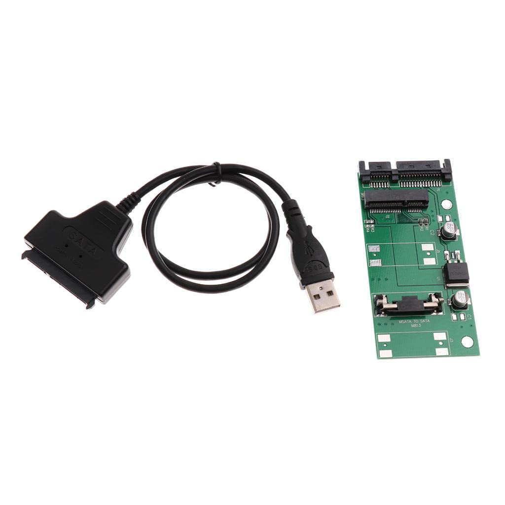 MERISHOPP Usb To Msata Adapter, Msata To Sata 2.5" Adapter Card Cable, Support 50Mm Mini Sata Ssd (B0DFZ2STNB) Amazon Price History, Amazon Price Tracker
