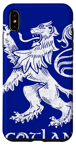 Scotland Souvenir Crest: Scottish Pride Rugby - Lion Rampant �X�}�z�P�[�X iPhone XS Max �p