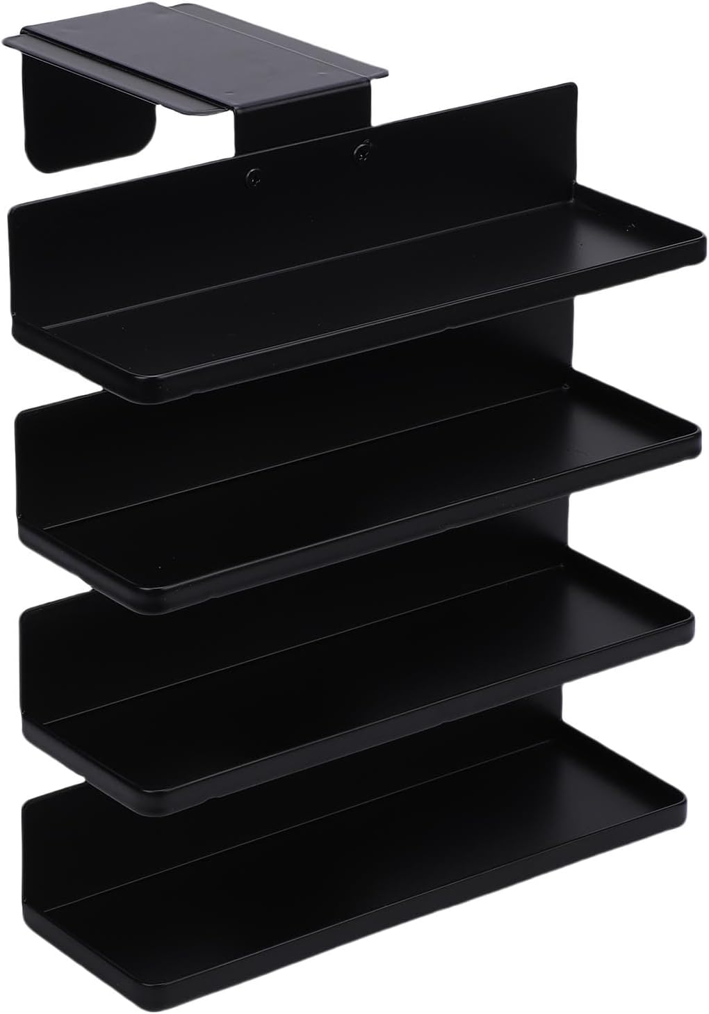 HEEPDD Soda Maker Parts & Accessories Iron Side Mounted Rack for Drink System Compact Organizer for Pods Flavor Pods Storage Holder 4 Tier 20 Capacity Household Appliances