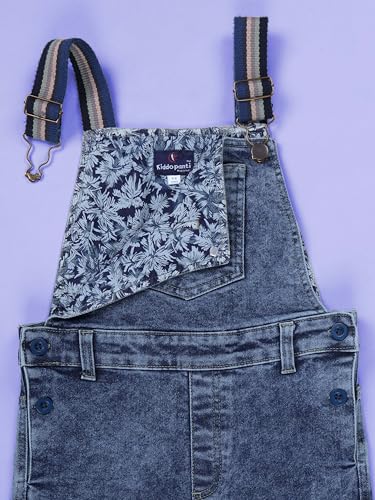 Image of KiddoPanti Boys Denim Dungaree Pant