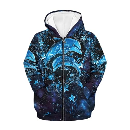 Boys Zip Up Hoodie Lightweight Boys Sweater Casual Long Sleeve Pullover Fall Jacket3