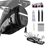 MAEXEL Satteltaschen für Fahrrad, Satteltasche, Satteltasche Fahrrad, Fahrradtasche Sattel, Fahrrad Satteltasche, Fahrrad Satteltasche klein, Satteltasche Rennrad, Satteltaschen, Fahrrad Reparaturset