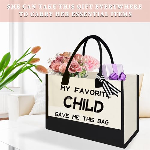 Canvas Tote Bag for Mom Nurse Teacher Boss Lady Dog Mom Christmas Birthday Gifts for Women Lady for Shopping3