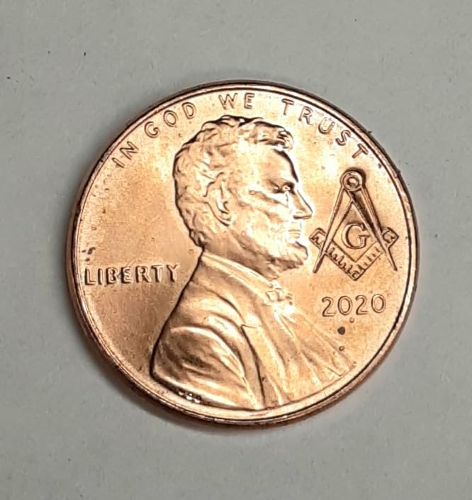 Masonic Master Mason Penny Punch Stamping Tool Fraternal Order Logo Punch Tool