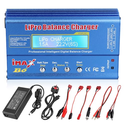 80W Lipo Battery Charger for RC Hobby