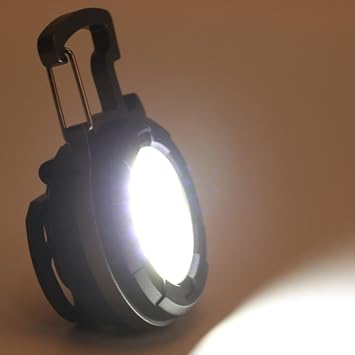 Cob Keychain Work Light, Rechargeable EDC Keychain Flashlight High Lumen LED Portable Bottle Opener for Outdoor Camping Emergencies Hiking Fishing