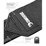 DMoose Fitness Elbow Wraps for Weightlifting (Pair) 40" Adjustable Brace for Joint Support, Pain Relief & Tendonitis - Elbow Straps for Weight Lifting, Bench Press & Gym Workouts, Band for Men & Women - Image 3