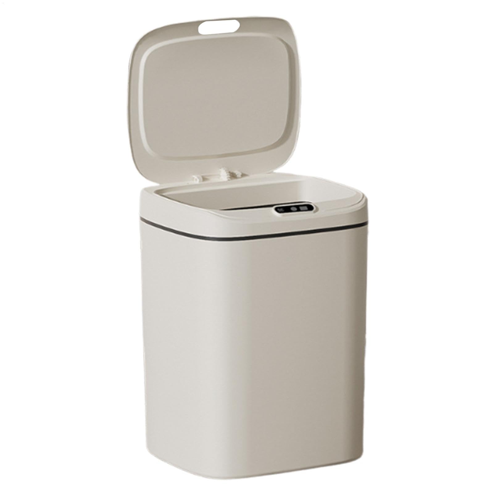 Cubo de basura inteligente automático con sensor de movimiento y gran capacidad 8