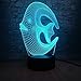 Produktbild Tropische Korallenfische 3D Led USB Lampe Mond Ichthyic Form Bunte Schlafzimmer Wohnzimmer Nachtlicht Dekoration Gadget Requisiten Kind Geschenk