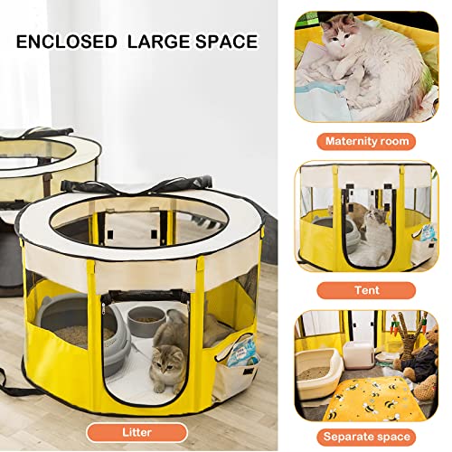 ALLSOPETS Pieghevole Portatile Scatola Recinto per...