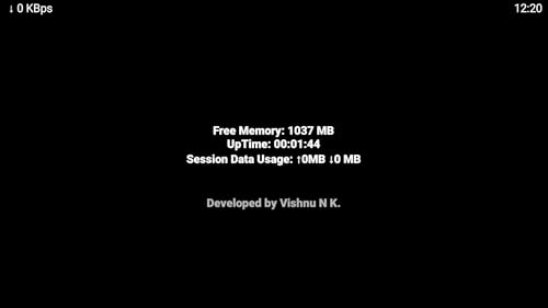 Time Net Speed Monitor : Internet Speed Meter for TV
