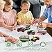 victob 3 Pack Farm Tractor Toys with Trailers – Diecast Plastic Detachable Alloy Tractors and Truck Toys for Kids, Perfect for Toddlers Boys Ages 3-8, Christmas Birthday Gift & Cake Toppers