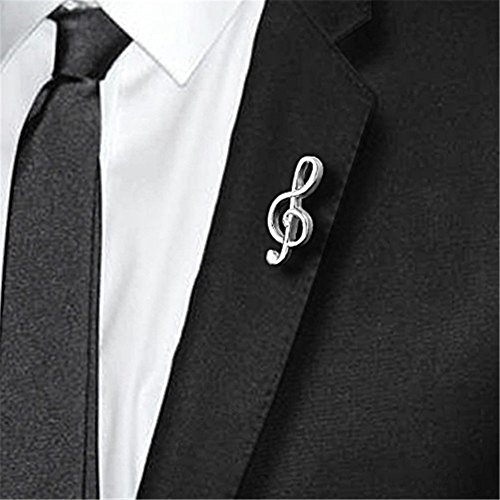 Image of Lapel Pin for Men, Tie Pins for Men, Mens Tie Tacks, Mens Suit Lapel Pins for Wedding, Gold Lapel Pins for Suits Hats Scarfs, Silver Hat Pins for Women, Brooch for Women, Tie Shirt Jewelry Accessories