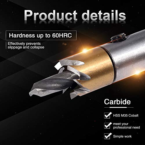KATUR kit di denti per trapano HSS da 12mm HSS