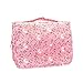 Produktbild Kulturbeutel Hygienebeutel Kosmetiktasche Kosmetiktasche Portable Travel Kit Organizer Haushalt Storage Pack / Bad Lagerung wasserdichte Waschbeutel für Frauen Mädchen-Rosa