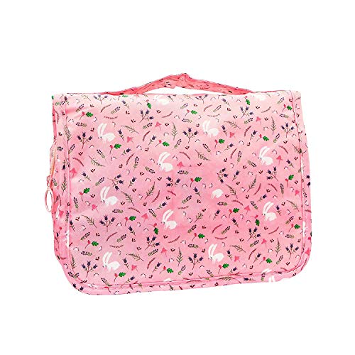 Preisvergleich Produktbild Kulturbeutel Hygienebeutel Kosmetiktasche Kosmetiktasche Portable Travel Kit Organizer Haushalt Storage Pack / Bad Lagerung wasserdichte Waschbeutel für Frauen Mädchen-Rosa