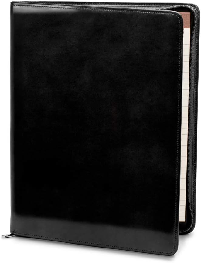 Bosca Leather Wallets / Accessories Zip Around Pad Cover - Black
