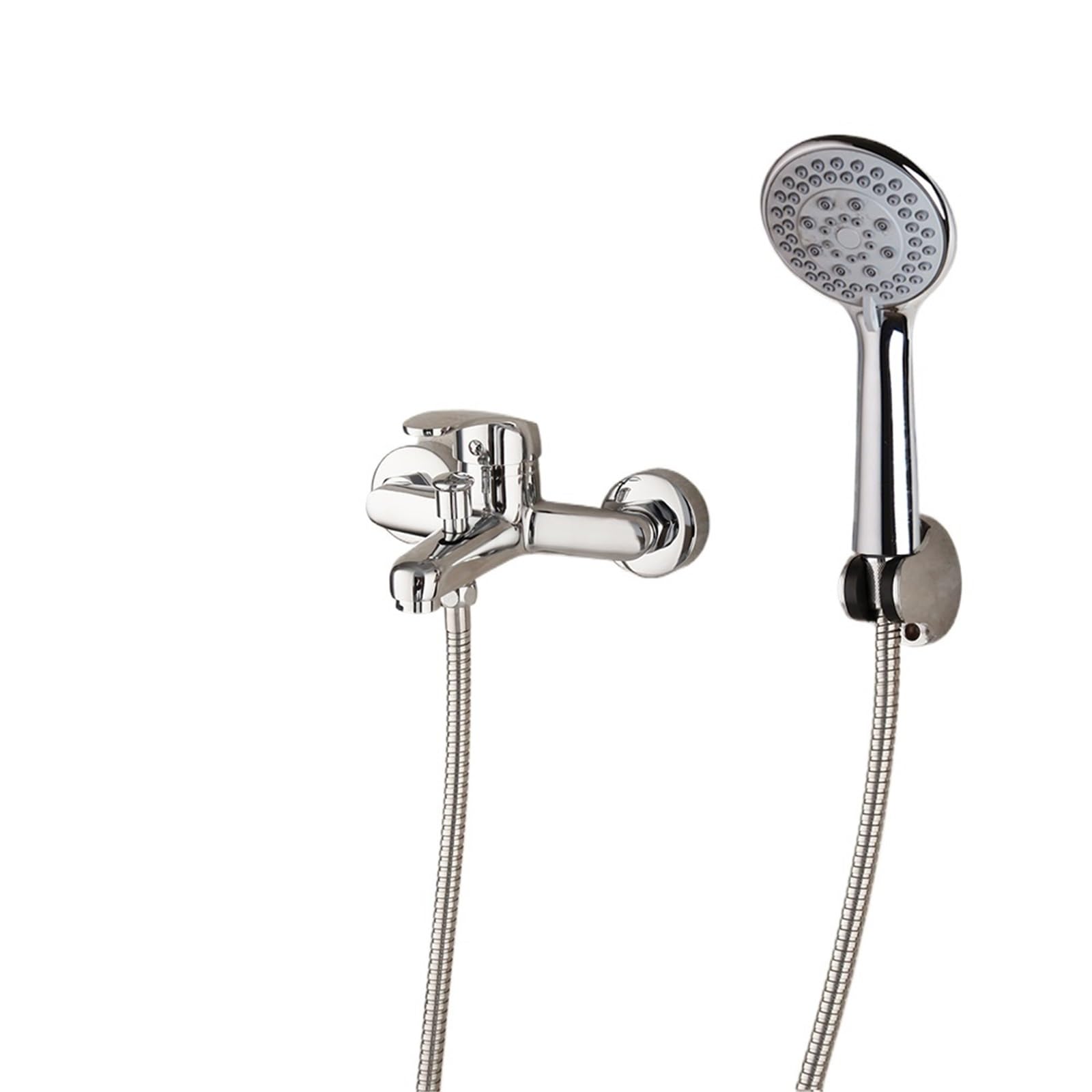 JYBNBBE Wall MounteShower Faucet Set with Handheld Rainfall Sprayer & Bathtub Mixer Tap – Luxury Bathroom Fixture for Spalike Showers & Relaxing Experience (Style B A)
