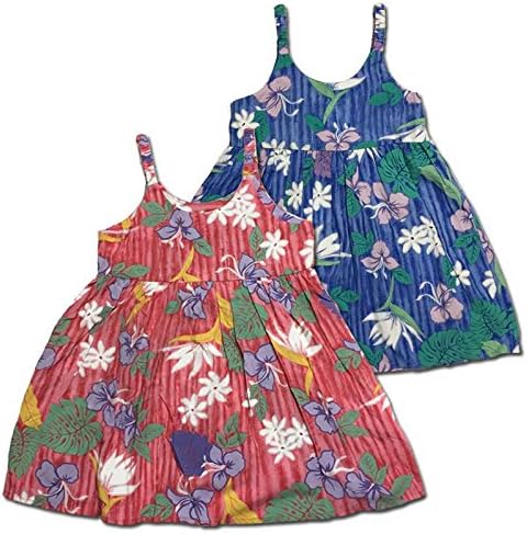 高評価 ワンピース リゾート ハワイアン ハイビスカス L キッズ 花柄 女の子 ワンピース