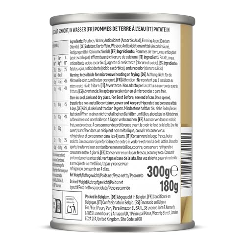 by Amazon Geschälte Kartoffeln In Wasser, 300g