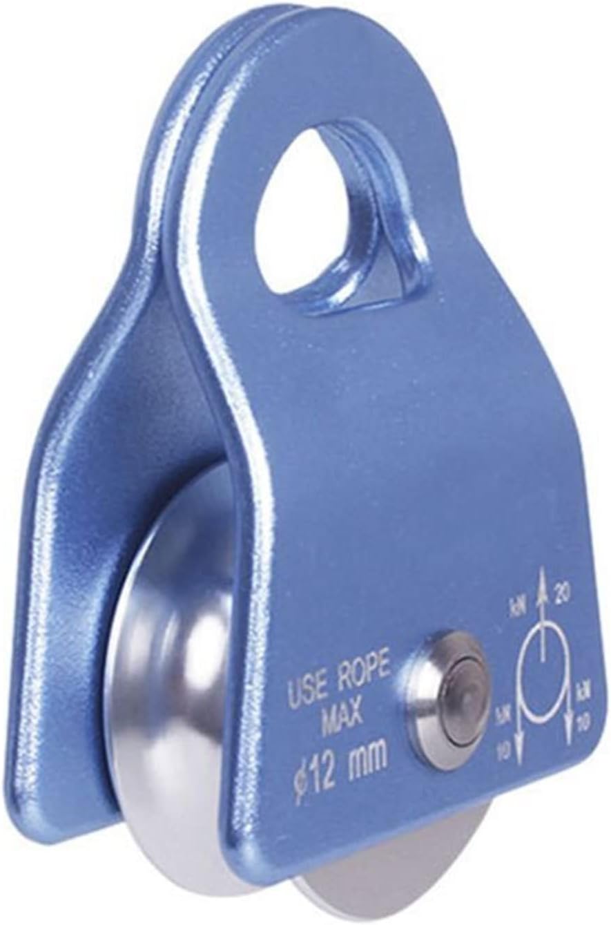 INLIMA Pulley Active Pulley Block Degree Wwivel Pulley for Rock Climbing