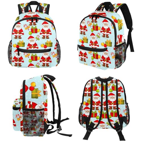 Sac à dos motif Père Noël multicolore, le cadeau idéal pour les fêtes - 4