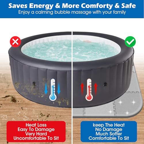 Inflatable Hot Tub with Jet Massage