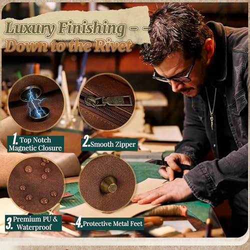 RAINSMORE Vintage Men's Messenger