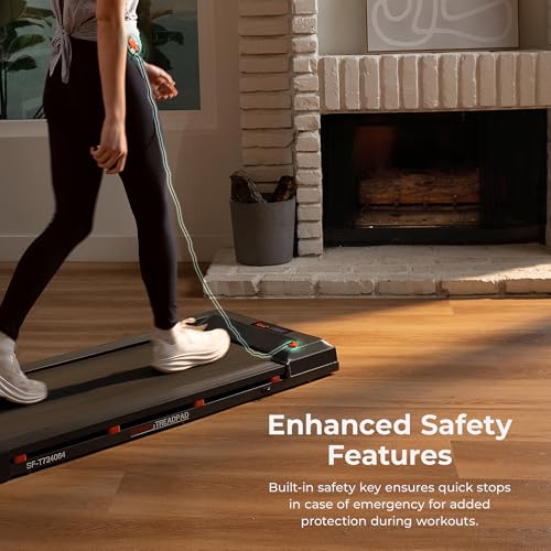 Sunny Health & Fitness Treadpad 100 – No-Assembly WiFi Walking Pad — view 9