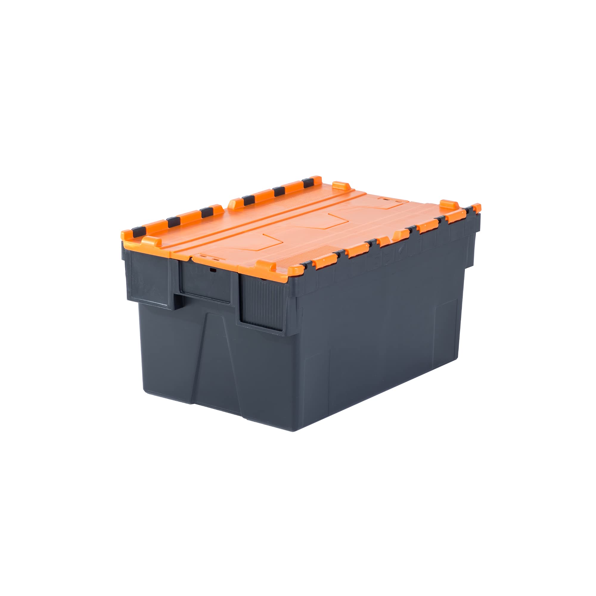 Provost Bac navette gerbable et emboîtable orange 63L - 60 x 40 x 36,5cm