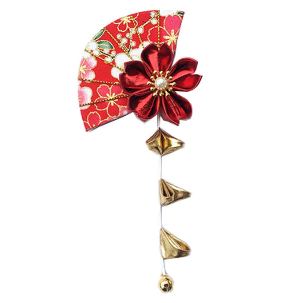 Japanese Style Handmade Sakura Hair Clips Kimono/Hanfu/Yukata Hair Accessories for Cosplay/Wedding-E09